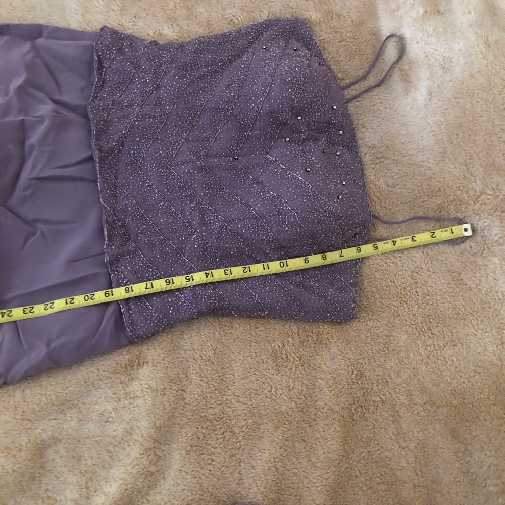 Elegance Montage Collection Mini Cheri Gown Size 12 Lavender - Picture 15 of 16